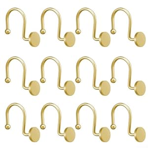 Vilgftyiet Złote Haczyki 12 Sztuk