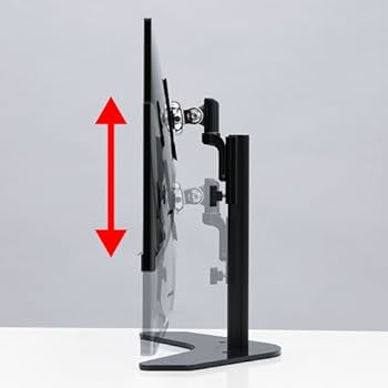★ モニターアーム モニタースタンド 高さ調節 画面回転 自立式 SANWA SUPPLY モニターアーム 置き型 1画面 卓上モニター