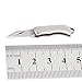 Miniature Gadgets Pocket Knife Collection, Eastern Delights EDC Tiny Multifunction Tool (Silver Folding)