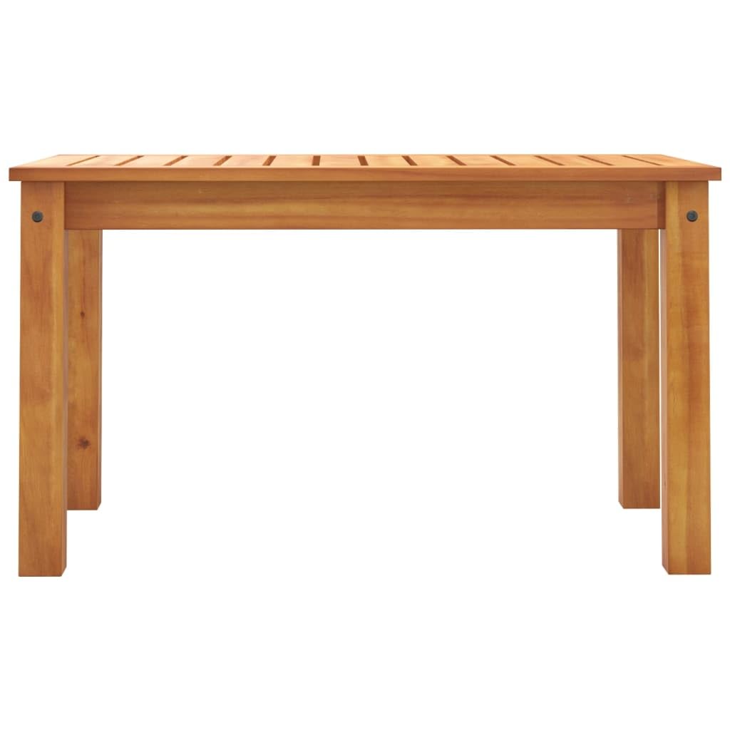 Juego de 4 sillas de jardín de ratán sintético y madera de acacia maciza, con mesa, 2 sillones y banco para terraza y balcón, incluye cojines