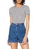 Denim Rigid Wrangler MOM Chino Short Pantalones Vaqueros, Lake Side, 32 para Mujer