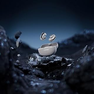 Bose Ultra Open Bluetooth Earbuds with OpenAudio Technology, Open Ear Wireless Earbuds, Up to 48 Hours of Battery Life, Moonlight Grey - Limited Edition