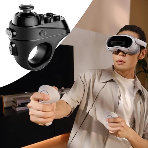 Mandos Y Controladores De Realidad Virtual | Dispositivo De Control Remoto,Controlador Inalámbrico Para PC,Compatible con Televisor Inteligente, Móvil, Computadora, Portátil, Teléfono, Video, Tableta, - imagen 9