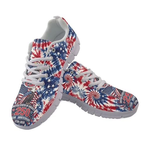 Image of GIFTPUZZ Mens Lace Up Athletic Trainers Running Sneakers Wedge Breathable Gym Lightweight Sports Tennis Shoes