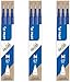 Pilot Frixion erasable pens refill, 9 refill bundle Blue color gel ink fine point 07 (Blue)