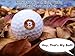 HODL 21 Ball Badge Golf Ball Stamp – Self-Inking Golf Marker, Quick-Dry & Waterproof – No Leaks, No Messy Refills – Durable, Reusable Golf Ball Stamper Golfing Gift & Accessory (Orange Bitcoin)