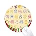 Produktbild Cartoon Colorful Birds Protect Animal Pet Liebhaber Rund Gummi Maus Pad Weihnachtsdekoration