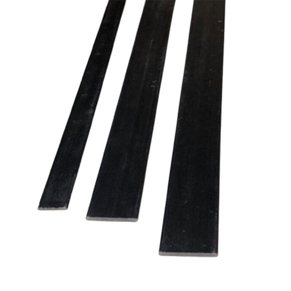 Coyouco One Color Black Fiberglass Flat Strip, 8M Thick 30Mm Wide, 1M Frp Fiberglass Support Bar Insulation Strip For Diy Structural Reinforcement