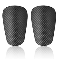 2 STK Kleine Schienbeinschoner Kinder Fussball, Mini Fußball Schienbeinschoner Fußball Herren, Schutzausrüstung für Männer Frauen Kinder Jungen Mädchen Erwachsene Shin Pads (Schwarz-2PCS-8m*5cm)