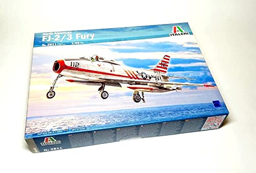 Kit Italeri 1/48 FJ2-3 Fury North American 2811 moulage haute fidélité