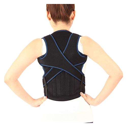 Correcteur de posture dos réglable gilet orthopédique de support noir X-Plus - 3