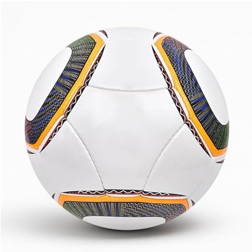 World Cup 2010 Soccer Ball Size 5 – South Africa Match Replica, Official Size Football for Collectors & Soccer Fans