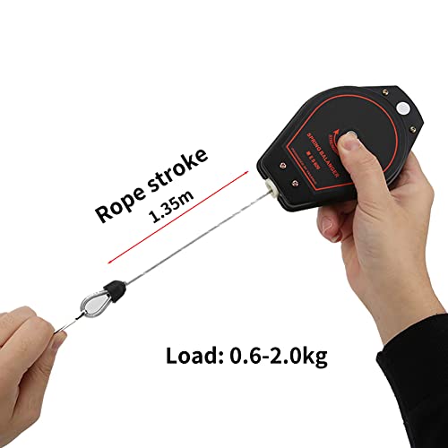 Bilanciatore a molla ES620, gancio portautensili