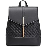 Kleiner Damenrucksack - 26,5x10x33cm/10,4 x 3,9 x 13 in, Diese Größe ist nicht zu groß und nicht zu klein für Schulrucksäcke. Es ist ein Rucksackhandtasche für Frauen, der für den täglichen Gebrauch. Kleiner rucksack damen ist recht geräumig und bietet viel Platz für alle wichtigen Dinge des täglichen Bedarfs (Bitte beachten Sie, dass diese Tasche keine A4 Magazine aufnehmen kann).