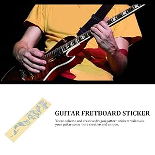 Mikinona Délicat Pickguard Autocollant Décalcomanies Décoration Électrique Autocollants Dragon pour Plaque Décorative… - Les Beatles, Paul McCartney, John Lennon, RIngo Starr, George Harrison Mikinona Délicat Pickguard Autocollant Décalcomanies Décoration Électrique Autocollants Dragon pour Plaque Décorative… – Image 6
