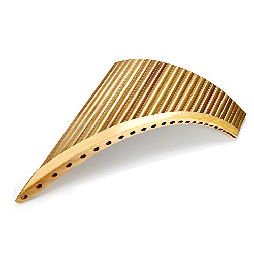 Professional Pan Flute Chinese Traditional Musical Instrument Pan Pipes Easy to Learn in 25 Pipes C Key (25-C-RT) - Thumbnail 3