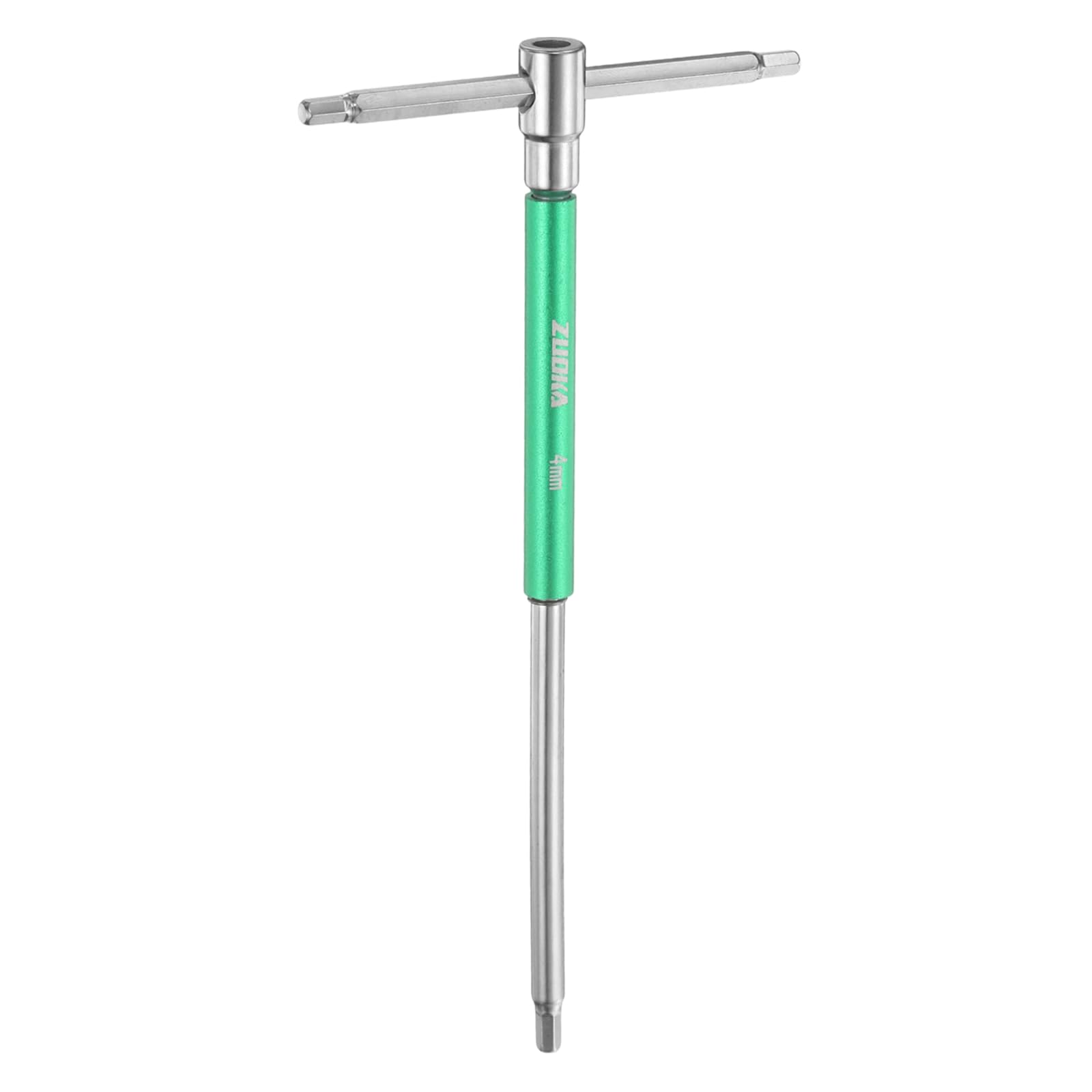 QUARKZMAN Llave Hexagonal Deslizante Con Mango En T 4mm Métrica | Mango Deslizante Libre De 3 Vías Fundas Giratorias Acero CR-V Llave Hexagonal Para Reparaciones Domésticas DIY