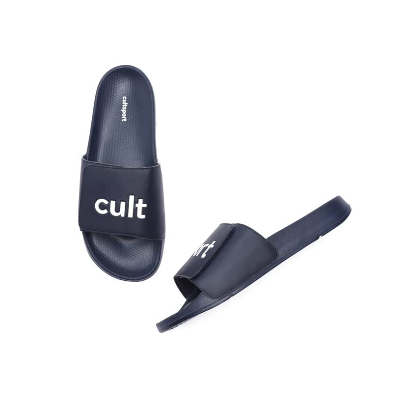 Image of CULT CultSport | Locomo Grey Men Slides | Lightweight | Enhanced Cushioning