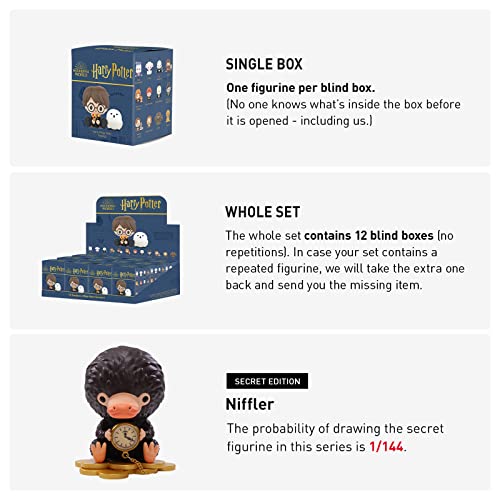 Pop Mart Harry Potter Action Figure Room Decor Toy Box Bulk Popular Collectible Random Art Toy Hot Toys Cute Figure Creative Gift Christmas Birthday Party Holiday 1-Pack #TOP5