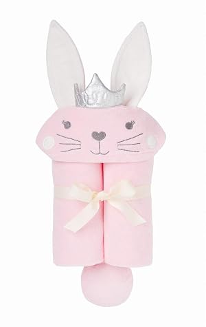 Dingdon Baby Bath Wrap Gift Set Princess Bunny Pink 0-24M Elegant Baby 61318