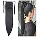 Hair Extensions Ponytail One Piece Tie Up Ponytail Clip in Hair Extensions Hairpiece Binding Pony Tail Extension for Girl Lady Woman