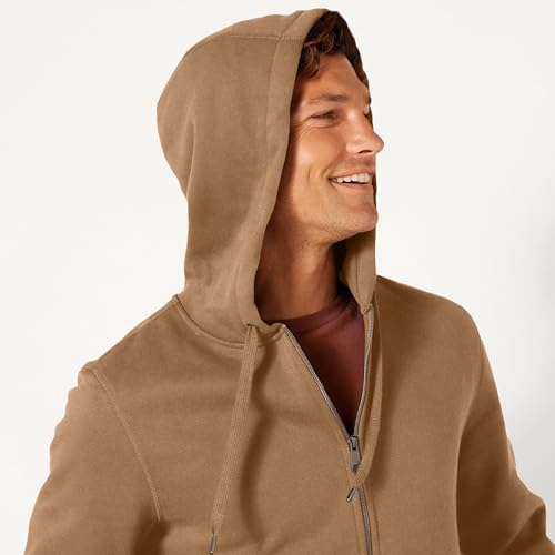 Image of Amazon Essentials Men's Full-Zip Fleece Hoodie Sweatshirt (Available in Big & Tall)