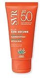 Crema de espuma difusora óptica SPF50 Sun Secure Blur ofrece una alta protección solar en una textura de espuma ultra agradable. La crema de espuma albaricoque se funde instantáneamente en la piel y se vuelve invisible para un efecto de piel desnuda. Las imperfecciones son borrosas, el tono liso y unificado, la piel increíblemente aterciopelada. Como una base de maquillaje, la protección es más.