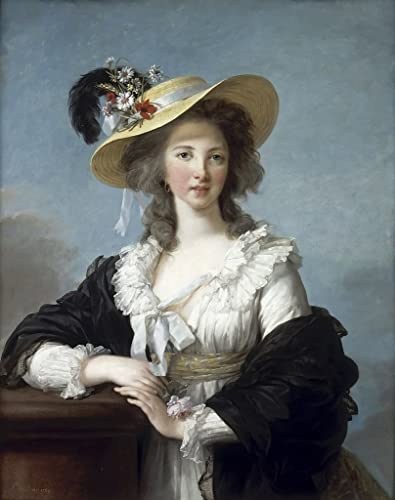 Toile Art Tableau Yolande Martine Gabrielle De Polastron : l'âme de l'histoire chez vous