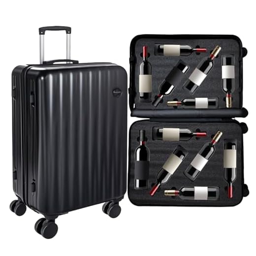 Upgraded Wine Suitcase for Air Travel