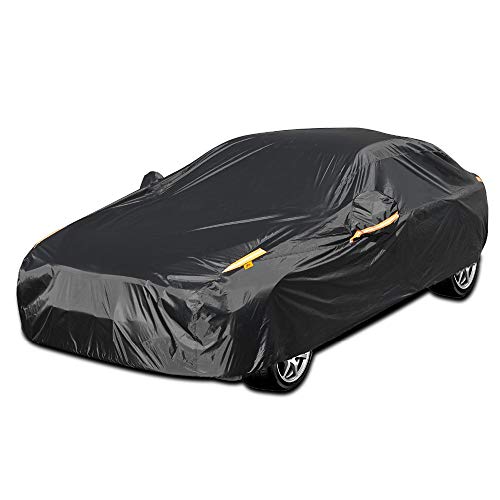 Image of UV Protection Car Cover Windproof Dustproof Scratch Resistant Outdoor Universal Full Car Covers for Sedan S