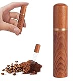 FooYee WDT Tool Espresso-Verteilerwerkzeug mit 6 Feinen Nadeln 0,4 mm Kaffee Zubehör, Nussbaum Kaffee Tamper, Espresso Nadel Coffee Distributor Tamper, Kaffeerührstäbchen mit Holz Griff