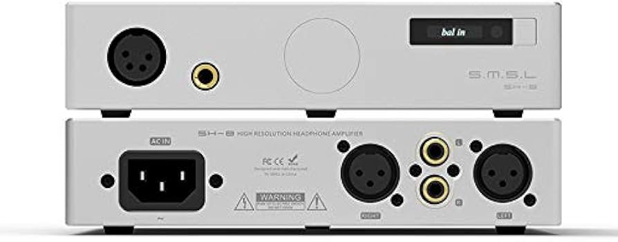 Amazon.co.jp: SMSL SH-8 ヘッドフォンアンプ6.35mm /バランス型RCA