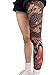 タトゥー レッグカバー リアル 足カバー 夏 冷感 メンズ 入れ墨 刺青柄タトゥーレッグカバー 日焼け止め UV カット タトゥースリーブ 和柄 アウトドア スポーツ 仮装 コスプレ 超目玉 ﻿ (D)