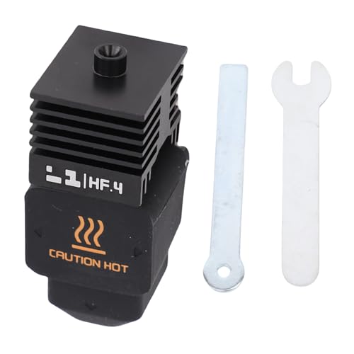 YWBL-WH 3D Printer Hardened Steel Nozzle Hotend Kit High Flowrate Nozzle, for Lab H2D A1, 1.75mm Filaments with Hardened