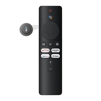 Replacement Remote Compatible with Mi TV, Redmi & Xiaomi Smart TV | Bluetooth Voice Universal Remote Control for 32 43 55 Inch 4A 4K Series | Android TV Remote