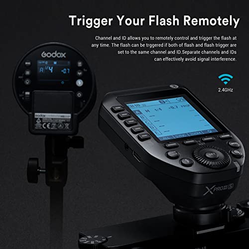 Godox XProII-S XProIIS TTL Wireless Flash Trigger 2.4G Wireless HSS 1/8000s Flash Transmitter Compatible for Sony Cameras - Image 4