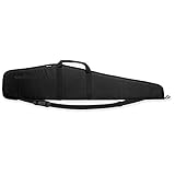 Bulldog Cases Extreme Black Scoped Rifle Case with Black Trim (48-Inch)