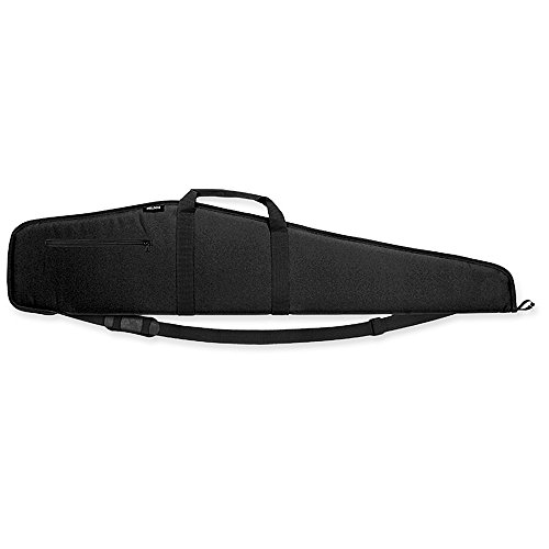 Bulldog Cases Extreme Black Scoped Rifle Case with Black Trim (48-Inch)