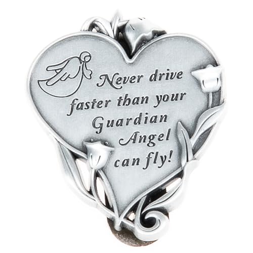 Guardian Angel Visor Clips for Cars，NPBIYOYG Angel Car Clip Reads