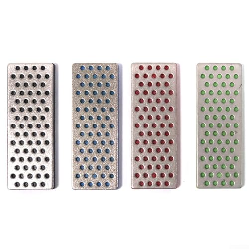 4 Pack Diamond Hand Polishing Pads, Snowboard Edge Tuner, Snowboard Tool, Edge Polishing Tool, Ski Edge Sharpener Tuner Side Ski Angle Tool