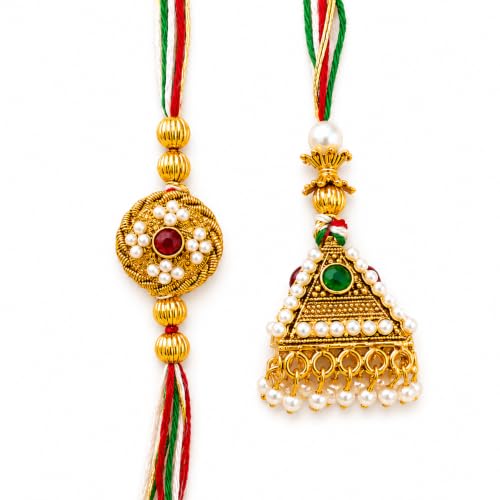 Image of The Purple Tree Designer Bhaiya Bhabhi Rakhis