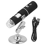 LEDs ajustables: Nuestros microscopios USB tienen 8 LEDs ajustables. Puedes elegir la luz adecuada para la escena y los 8 LEDs te dan un excelente detalle y claridad.