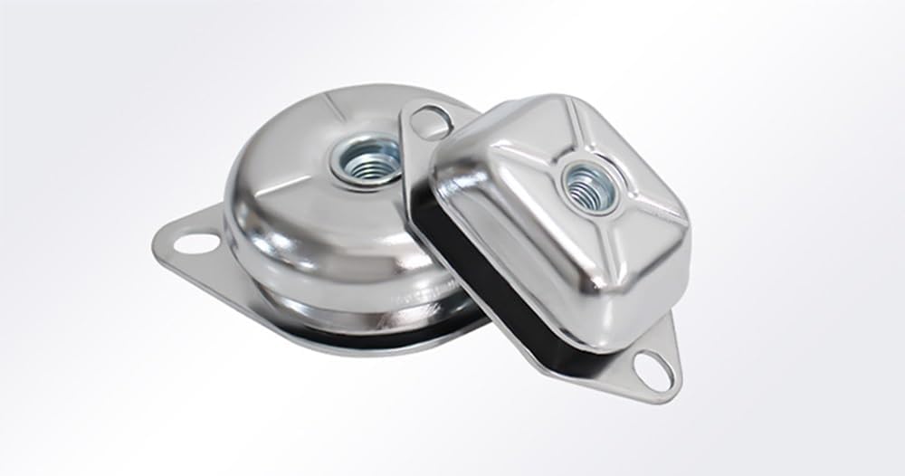 M12 MAR Bell-shaped rubber shock absorber, shock absorber pad for ship yacht generator set motor, water pump, air conditioning unit