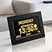 7 Inch Digital Calendar&Chore Chart, Dementia Alarm Clock Large Display Smart Family Weekly Monthly Planner, Wall and Desk Mountable, Great for Organizing Your 2025 Calendar (Black)
