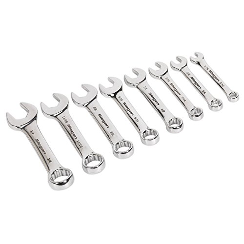 Preisvergleich Produktbild SEALEY s0976 Ringmaulschlüssel, Gedrungen Imperial, Set von 8