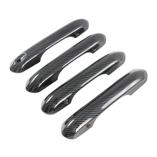 Couvercle poignée porte Explorer 2020-2024 : garniture ABS style carbone luxe