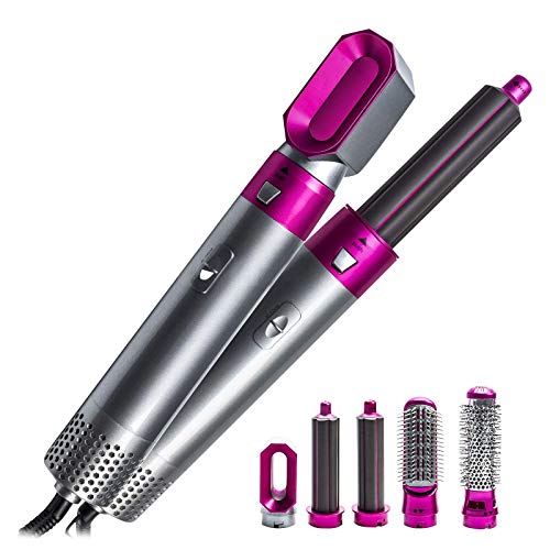 Produktfoto von 5 in 1 Heißluft-Haarstyler, Haartrockner-Kamm, multifunktionales Haarstyling-Werkzeug Haarstyler zum Locken und&hellip;