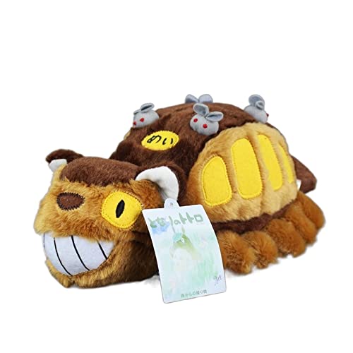 SMKOOP 30 cm Anime Studio My Neighbor Totoro Cat Bus Peluche de Juguete Muñecos de Peluche Niños...