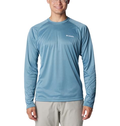 Chemise à manches longues Columbia Fork Stream Heather XXL Homme gris cloudburst