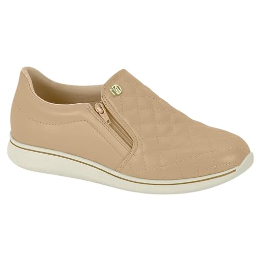 Tênis Slip On Modare Feminino – Ultra Conforto e Estilo Matelassê Casual 36